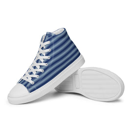 Gents' High Top Canvas Shoes - Premium Canvas Shoes from Arekkusu-Store - Just $44! Shop now at Arekkusu-Store