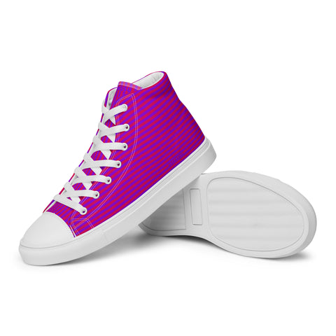 Gents' High Top Canvas Shoes ~Gradient HSM~