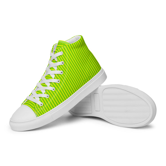 Gents' High Top Canvas Shoes