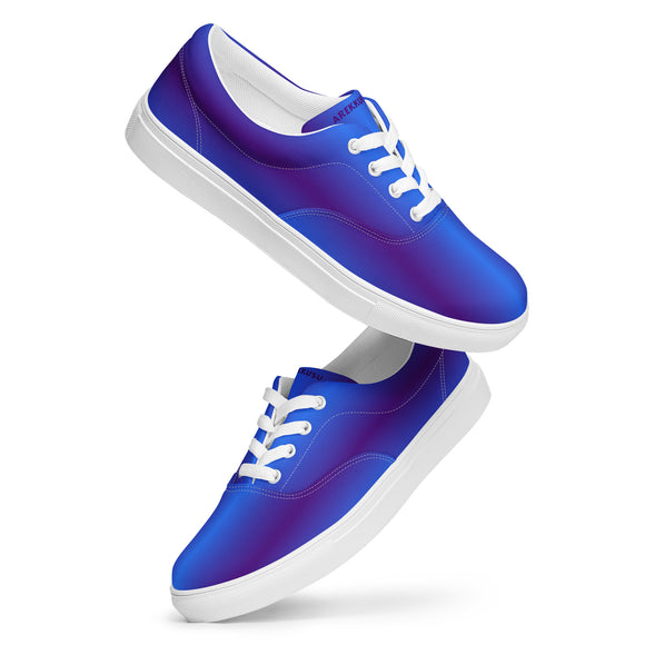 Gents' Lace-Up Canvas Shoes - Premium Canvas Shoes from Arekkusu-Store - Just $40! Shop now at Arekkusu-Store