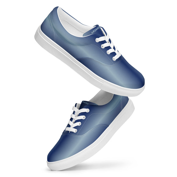 Gents' Lace-Up Canvas Shoes - Premium Canvas Shoes from Arekkusu-Store - Just $38! Shop now at Arekkusu-Store