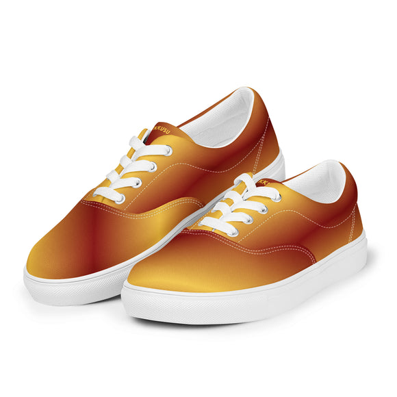 Gents' Lace-Up Canvas Shoes - Premium Canvas Shoes from Arekkusu-Store - Just $40! Shop now at Arekkusu-Store