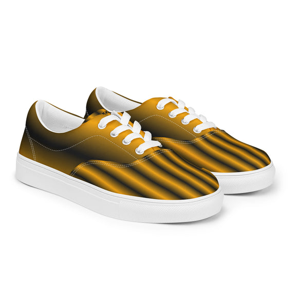 Gents' Lace-Up Canvas Shoes - Premium Canvas Shoes from Arekkusu-Store - Just $38! Shop now at Arekkusu-Store