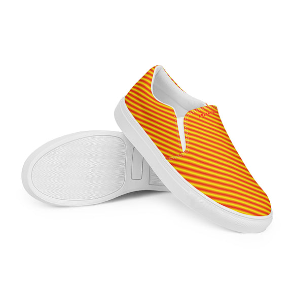 Gents' Slip-On Canvas Shoes - Premium Canvas Shoes from Arekkusu-Store - Just $37! Shop now at Arekkusu-Store