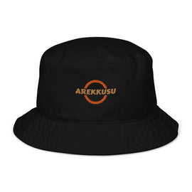 Buy black Unisex Organic Bucket Hat