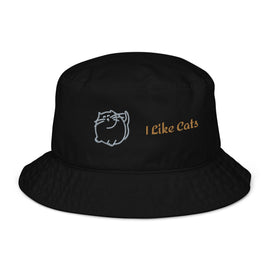 Compra black Organic Bucket Hat