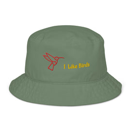 Buy green Organic Bucket Hat