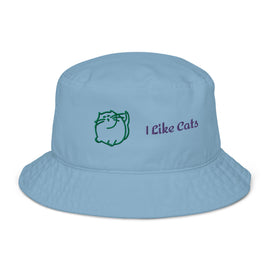 Acheter light-blue Organic Bucket Hat