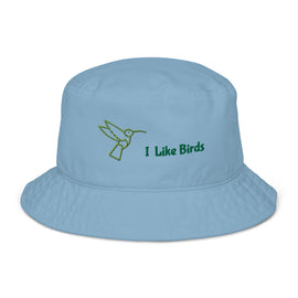 Acheter light-blue Organic Bucket Hat