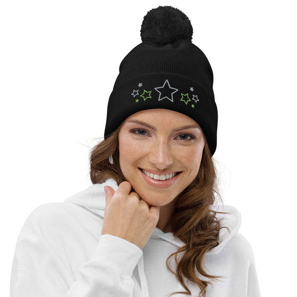 Unisex Pom-Pom Cuffed Beanie - Premium Beanies from Beechfield - Just $19.25! Shop now at Arekkusu-Store