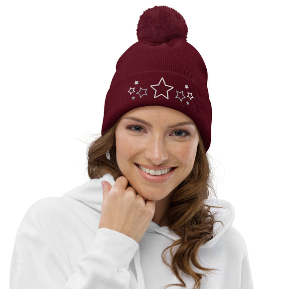 Unisex Pom-Pom Cuffed Beanie - Premium Beanies from Beechfield - Just $14.25! Shop now at Arekkusu-Store