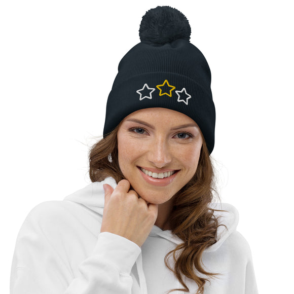 Unisex Pom-Pom Cuffed Beanie - Premium Beanies from Beechfield - Just $14.50! Shop now at Arekkusu-Store