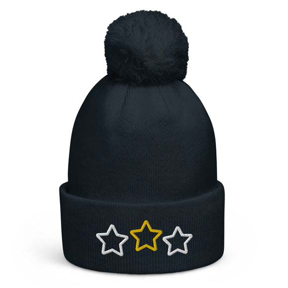 Unisex Pom-Pom Cuffed Beanie - Premium Beanies from Beechfield - Just $14.25! Shop now at Arekkusu-Store