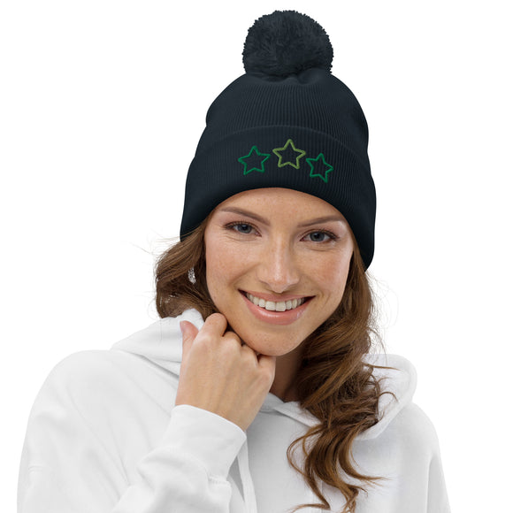 Unisex Pom-Pom Cuffed Beanie - Premium Beanies from Beechfield - Just $19.25! Shop now at Arekkusu-Store