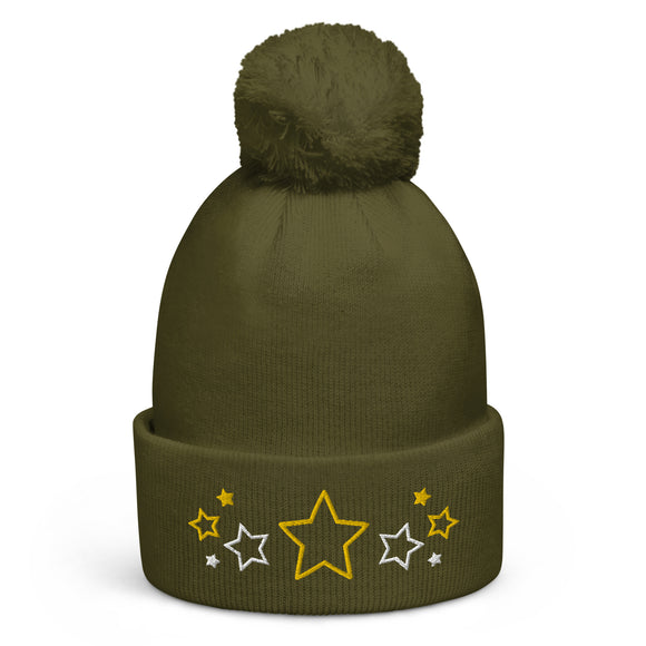 Unisex Pom-Pom Cuffed Beanie - Premium Beanies from Beechfield - Just $14.25! Shop now at Arekkusu-Store