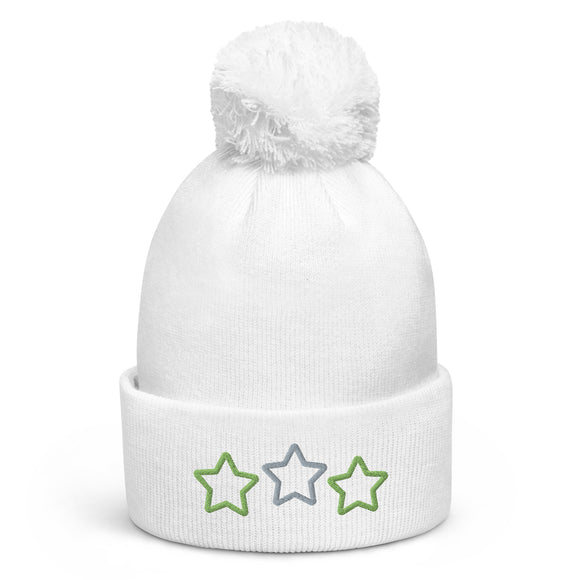 Unisex Pom-Pom Cuffed Beanie - Premium Beanies from Beechfield - Just $14.25! Shop now at Arekkusu-Store