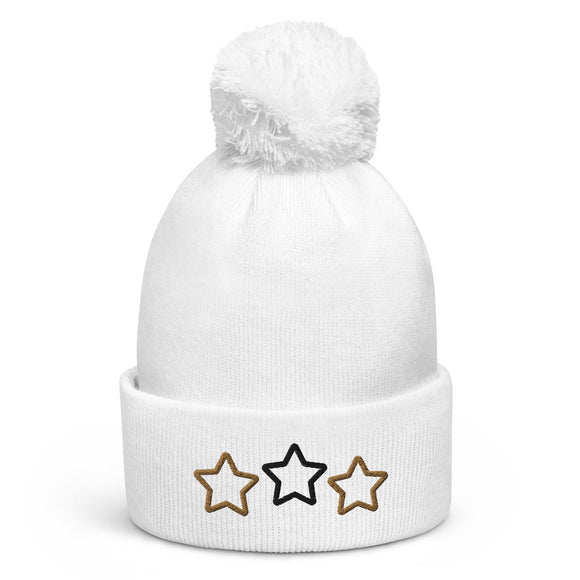 Unisex Pom-Pom Cuffed Beanie - Premium Beanies from Beechfield - Just $19.25! Shop now at Arekkusu-Store