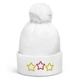 Unisex Pom-Pom Cuffed Beanie - Premium Beanies from Beechfield - Just $19.25! Shop now at Arekkusu-Store