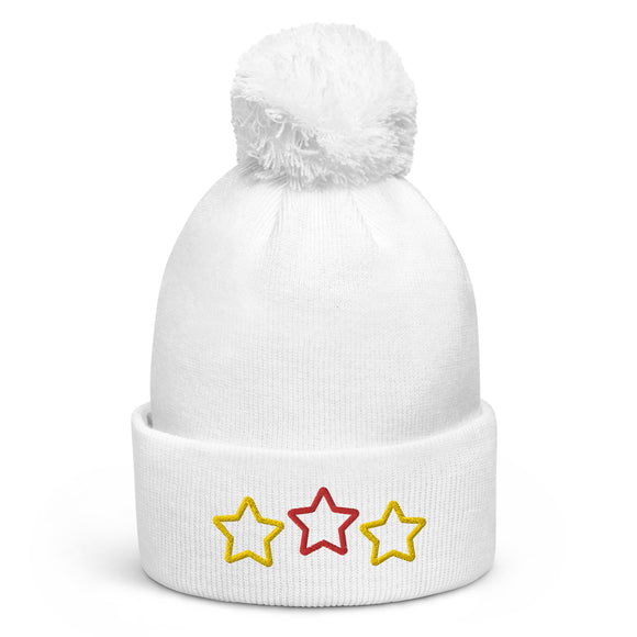 Unisex Pom-Pom Cuffed Beanie - Premium Beanies from Beechfield - Just $14.50! Shop now at Arekkusu-Store