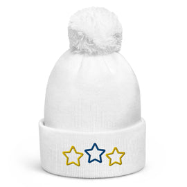 Unisex Pom-Pom Cuffed Beanie - Premium Beanies from Beechfield - Just $19.25! Shop now at Arekkusu-Store