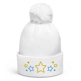 Unisex Pom-Pom Cuffed Beanie - Premium Beanies from Beechfield - Just $19.25! Shop now at Arekkusu-Store