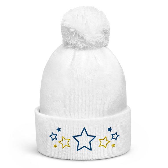 Unisex Pom-Pom Cuffed Beanie - Premium Beanies from Beechfield - Just $19.25! Shop now at Arekkusu-Store