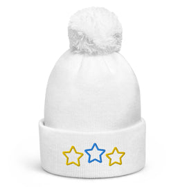 Unisex Pom-Pom Cuffed Beanie - Premium Beanies from Beechfield - Just $14.25! Shop now at Arekkusu-Store