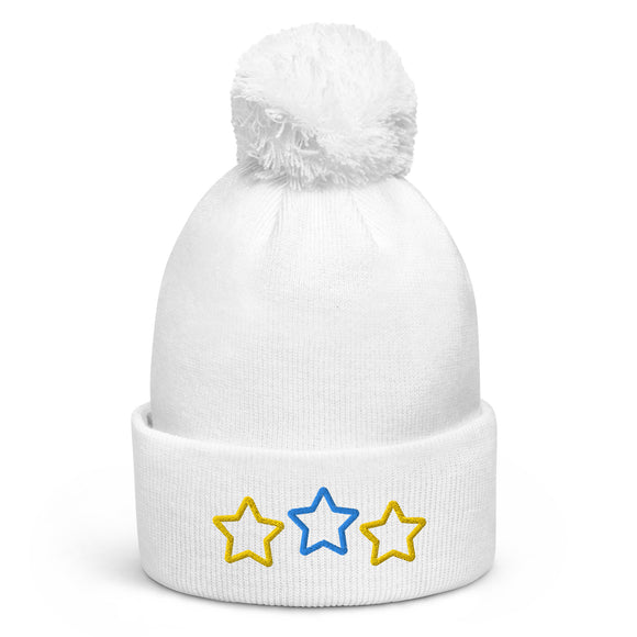 Unisex Pom-Pom Cuffed Beanie - Premium Beanies from Beechfield - Just $19.25! Shop now at Arekkusu-Store