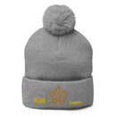 Pom - Pom Knit Beanie - Arekkusu - Store