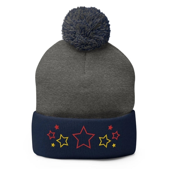 Pom - Pom Knit Beanie - Arekkusu - Store