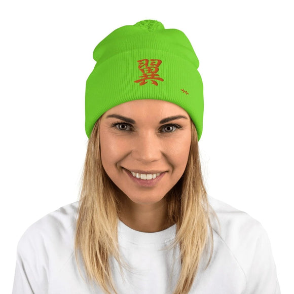 Pom - Pom Knit Beanie - Arekkusu - Store