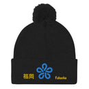 Pom - Pom Knit Beanie - Arekkusu - Store