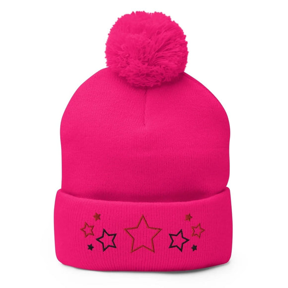 Pom - Pom Knit Beanie - Arekkusu - Store