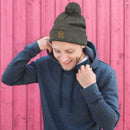 Pom-Pom Knit Beanie - Premium Beanies from Sportsman - Just $14.99! Shop now at Arekkusu-Store