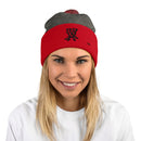 Pom-Pom Knit Beanie - Premium Beanies from Sportsman - Just $14.99! Shop now at Arekkusu-Store