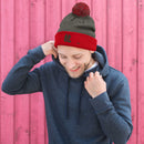 Pom-Pom Knit Beanie - Premium Beanies from Sportsman - Just $14.99! Shop now at Arekkusu-Store