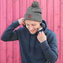 Pom-Pom Knit Beanie - Premium Beanies from Sportsman - Just $14.99! Shop now at Arekkusu-Store