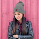 Pom-Pom Knit Beanie - Premium Beanies from Sportsman - Just $14.99! Shop now at Arekkusu-Store