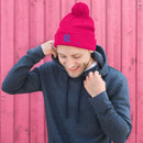 Pom-Pom Knit Beanie - Premium Beanies from Sportsman - Just $14.99! Shop now at Arekkusu-Store