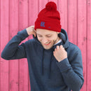 Pom-Pom Knit Beanie - Premium Beanies from Sportsman - Just $14.99! Shop now at Arekkusu-Store