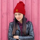 Pom-Pom Knit Beanie - Premium Beanies from Sportsman - Just $14.99! Shop now at Arekkusu-Store