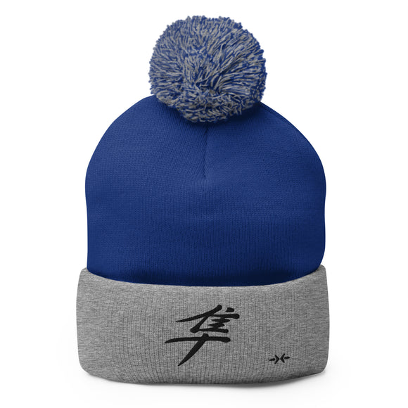 Pom-Pom Knit Beanie - Premium Beanies from Sportsman - Just $14.99! Shop now at Arekkusu-Store