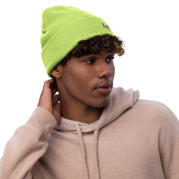 Ribbed Knit Beanie - Premium Beanies from Atlantis - Just $17.25! Shop now at Arekkusu-Store