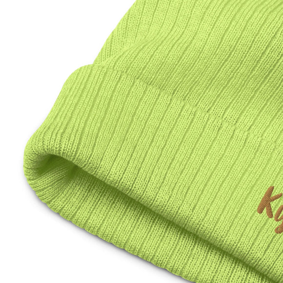 Ribbed Knit Beanie - Premium Beanies from Atlantis - Just $17.25! Shop now at Arekkusu-Store