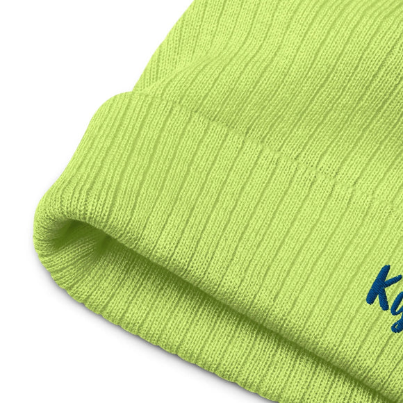 Ribbed Knit Beanie - Premium Beanies from Atlantis - Just $17.25! Shop now at Arekkusu-Store