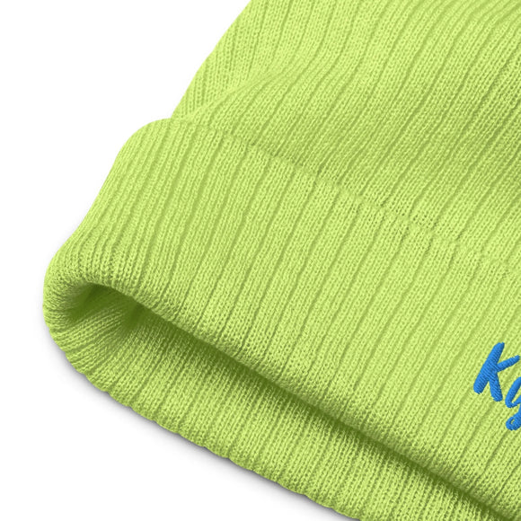 Ribbed Knit Beanie - Premium Beanies from Atlantis - Just $17.25! Shop now at Arekkusu-Store