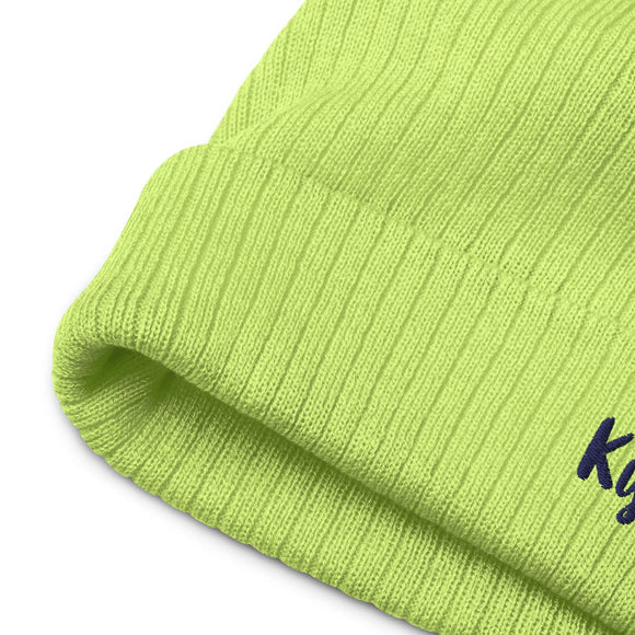 Ribbed Knit Beanie - Premium Beanies from Atlantis - Just $17.25! Shop now at Arekkusu-Store