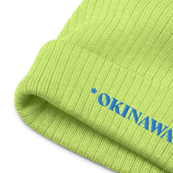 Ribbed Knit Beanie - Premium Beanies from Atlantis - Just $17.25! Shop now at Arekkusu-Store