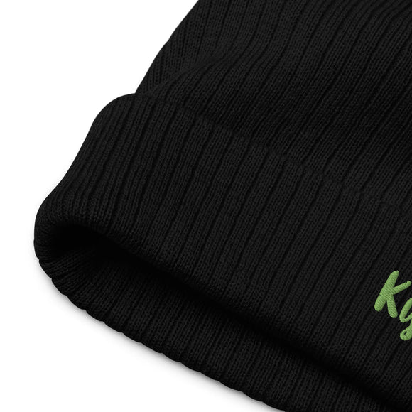 Ribbed Knit Beanie - Premium Beanies from Atlantis - Just $17.25! Shop now at Arekkusu-Store