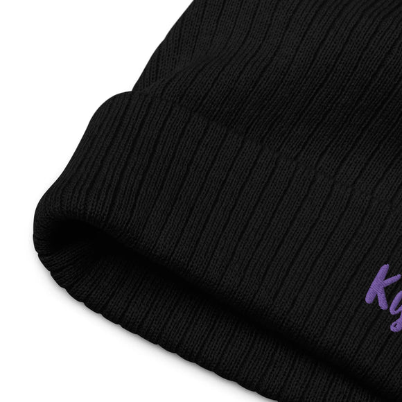 Ribbed Knit Beanie - Premium Beanies from Atlantis - Just $17.25! Shop now at Arekkusu-Store